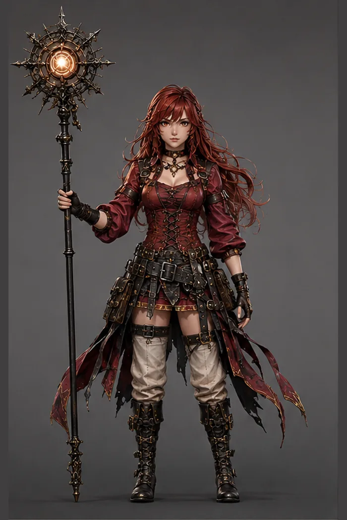 Luna front character view