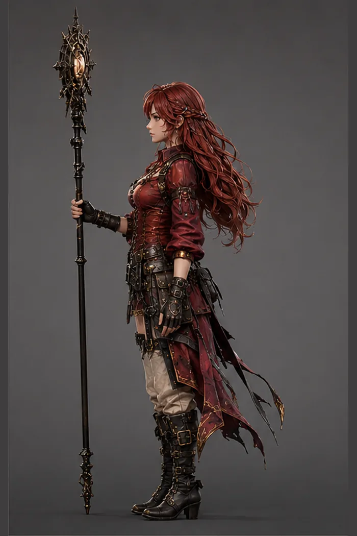 Luna right character view