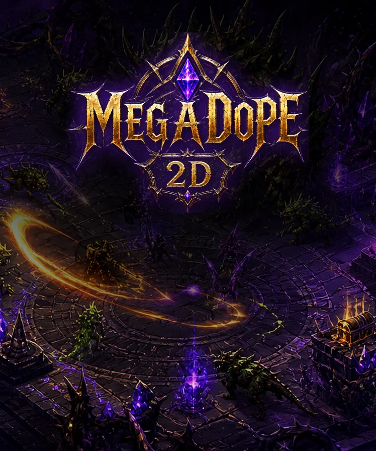 MegaDope 2D Steam vertical capsule artwork