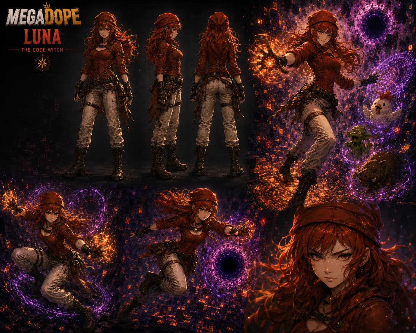 Luna multi-angle concept sheet