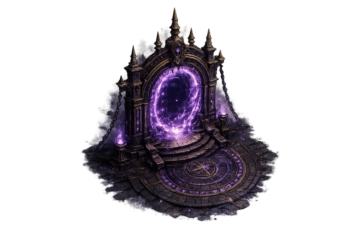 MegaDope 2D Hall portal artwork