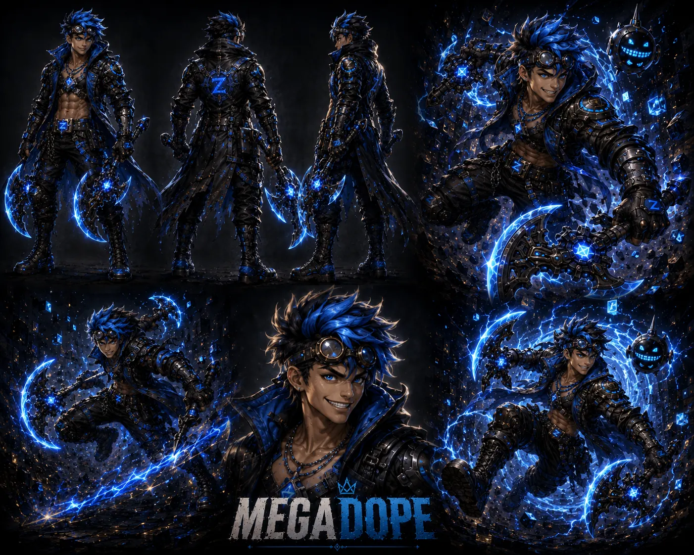 Zane multi-angle concept sheet